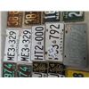 Image 3 : Approx 19 License Plates, Various 1930's & UP
