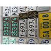 Image 4 : Approx 19 License Plates, Various 1930's & UP