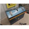 Image 2 : 2 Metal Tool Boxes, w Various Tools, Screwdrivers, Wrenches, Sockets Plus