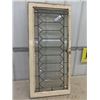 Image 4 : 4 Leaded WIndows 19" x 42" , 19" x 40" , & 2) 19" x 48"