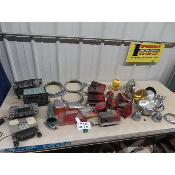 Auto Parts - Tail Lights, Headlights, Radio Plus More!