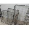 Image 3 : 4 Chain Link Gates 2 Are 40" x 58" , 1 is 40"x40" & 1 is 36" X 46"