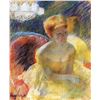 Image 1 : Mary Cassatt - Lydia, The Arms Rested, In The Theater Loge