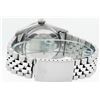 Image 6 : Rolex Mens Stainless Steel Blue Vignette Diamond & Sapphire Datejust Wristwatch
