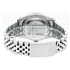 Image 8 : Rolex Mens Stainless Steel Blue Vignette Diamond & Sapphire Datejust Wristwatch