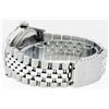 Image 9 : Rolex Mens Stainless Steel Blue Vignette Diamond & Sapphire Datejust Wristwatch