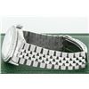 Image 6 : Rolex Mens Stainless Steel Mother Of Pearl Diamond Lugs Datejust Wristwatch With