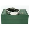 Image 7 : Rolex Mens Stainless Steel Diamond Lugs Green Diamond & Emerald Datejust Wristwa