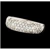 Image 1 : 0.95 ctw Diamond Ring - 18KT White Gold