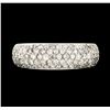 Image 2 : 0.95 ctw Diamond Ring - 18KT White Gold