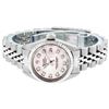 Image 7 : Rolex Ladies 26 Stainless Steel Pink Diamond Oyster Perpetual Datejust Wristwatc