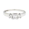 Image 3 : 0.50 ctw Diamond Ring - 14KT White Gold