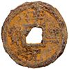 Image 1 : CHINA: SOUTHERN SONG: Chun Xi, 1174-1189, iron 3 cash (9.18g). F