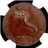 Image 1 : GREAT BRITAIN: SCOTLAND: Invernessshire, AE halfpenny token, 1794. NGC MS64 BN