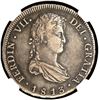 Image 1 : BOLIVIA: Fernando VII, 1808-1825, AR 8 reales, 1813