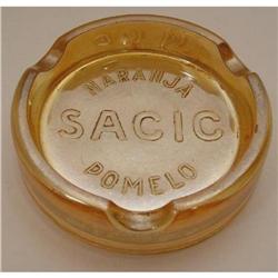Carnival Glass SACIC Ashtray  Rare! #2187804