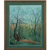 Image 1 : Woman in the forest Raissean landscape print #2187842