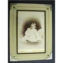 ORIGINAL REVERSE PAINTED ART DECO  FRAME #22 #2187930