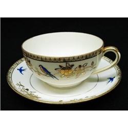 NIPPON China CUP & SAUCER - Hand Pntd. #2187934