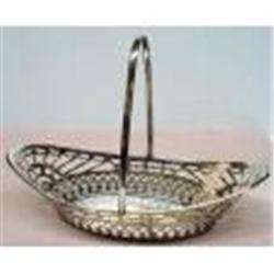 VICTORIAN SILVER - HANDLED BASKET #2187939