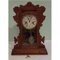 19C Victorian Waterbury Gingerbread Clock #2187993