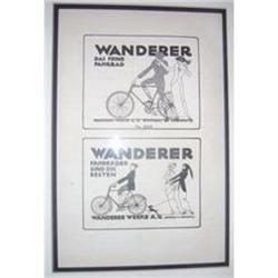 Wanderer Bicycle Ad - German/Original 1914 #2187998