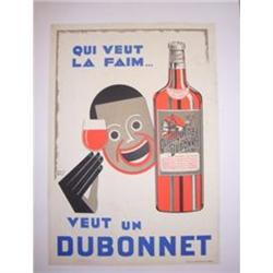 Dubonnet Poster - Vintage, French, Original - #2188000