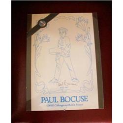 Nouvelle Cuisine PAUL BOCUSE French Chef Signed#2188072