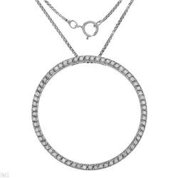 New 17 "  Ladies  Diamond Necklace #2188087