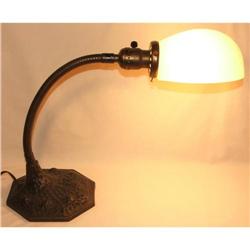 Aladdin Arts & Crafts Cast Iron Desk Lamp #2188177