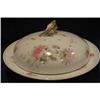 Image 1 : Limoges Chrysanthemum Covered  Pancake Server #2188296