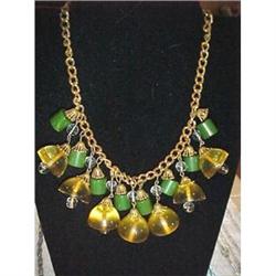 Vintage plastic & bakelite necklace #2188489