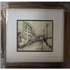 Image 1 : Buffet Bernard Village Lane Framed Framed#2204309