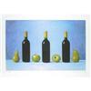 Image 1 : Scholz Andreas Wine and Pears Lithograph Signed#2204344