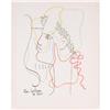 Image 1 : Cocteau Jean Visage (Avant la lettre), 1960#2204392