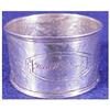 Image 1 : Webster  hammered sterling napkin ring  with #2204572