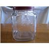 Image 1 : Glass Advertising Coffee Jar #2204698