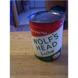 WOLF'S HEAD LUBE-5 LB.Tin-Hard to Find #2204839