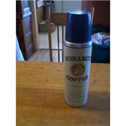 Monarch Coffee Thermos with Three Cups-Rare #2204848