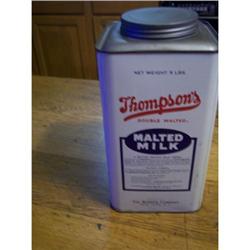 Thompson's Double Malted Milk Powder-Borden Co.#2204861
