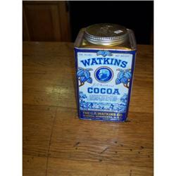 WATKINS COCOA Tin-Early  #2204875