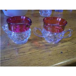 Kings Crown Sugar & Creamer #2204881
