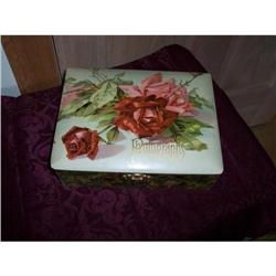 Victorian Celluloid Photograph's Box w/Roses #2204911