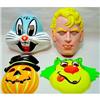 Image 1 : 4 VINTAGE COLLEGEVILLE HALLOWEEN MASKS 1960S #2205086