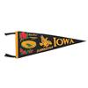 Image 1 : 1957 ROSE BOWL PASADENA Felt Pennant * IOWA #2205099