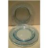 Image 1 : Three  Fostoria Blue Versailles Salad Plates #2205181