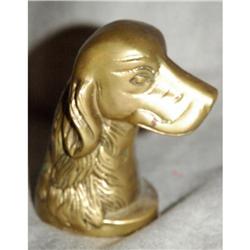 Brass Dog Head Bottle Opener  #2205277