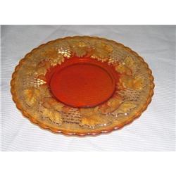 Imperial Grape & Leaf Marigold Plate #2205365
