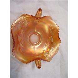 Fenton Strawberry Bon Bon Bowl Marigold - GA #2205450
