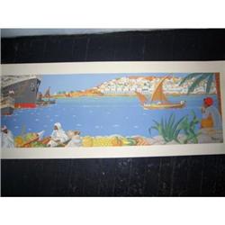 Original 1910 Midderigh Lithograph #2218788
